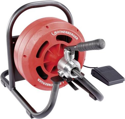 Rothenberger Rodrum S10 1000001256 Rohrreinigungs-Spirale in Rot - Bild 1