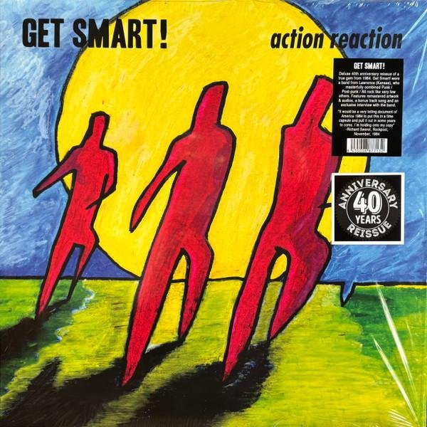 Get Smart! Action Reaction 40. Jubiläum Wiederveröffentlichung LP Schallplatte von Take The City Records, Rock, Rot/Mehrfarbig, 2024 - Bild 1