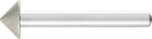 PFERD Diamant-Schleifstift Spitzkegel Silber Durchmesser: 15 mm, Schaftdurchmesser: 6 mm, Körnung: fein zum Anfasen, Entgraten und Senken - Bild 1