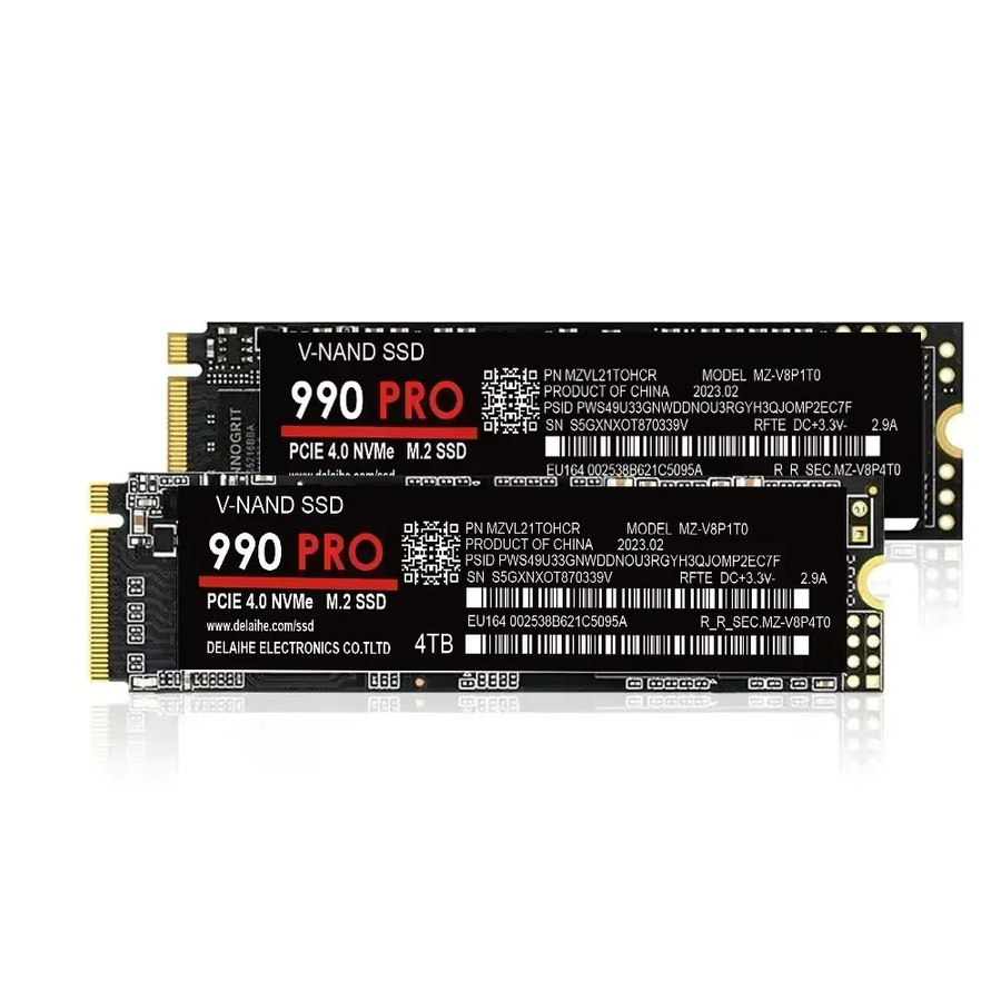 Samsung 990 PRO NVMe M.2 PCIe Gen4 SSD Interner Speicher Schwarz - Bild 1