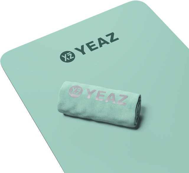 YEAZ Set Handtuch und Matte CARESS in Türkis - Bild 1