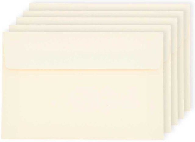 Rico Design Paper Poetry Luxury Umschläge C7 in Creme - Bild 1