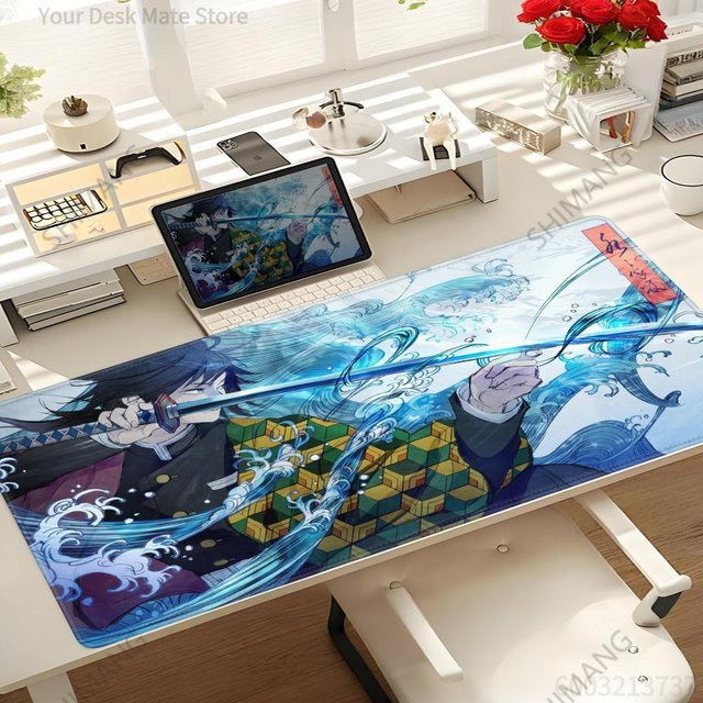 Bandai Kimetsu No Yaiba Tanjiro Mausmatte Anime Gaming-Mauspad Multicolor - Bild 1