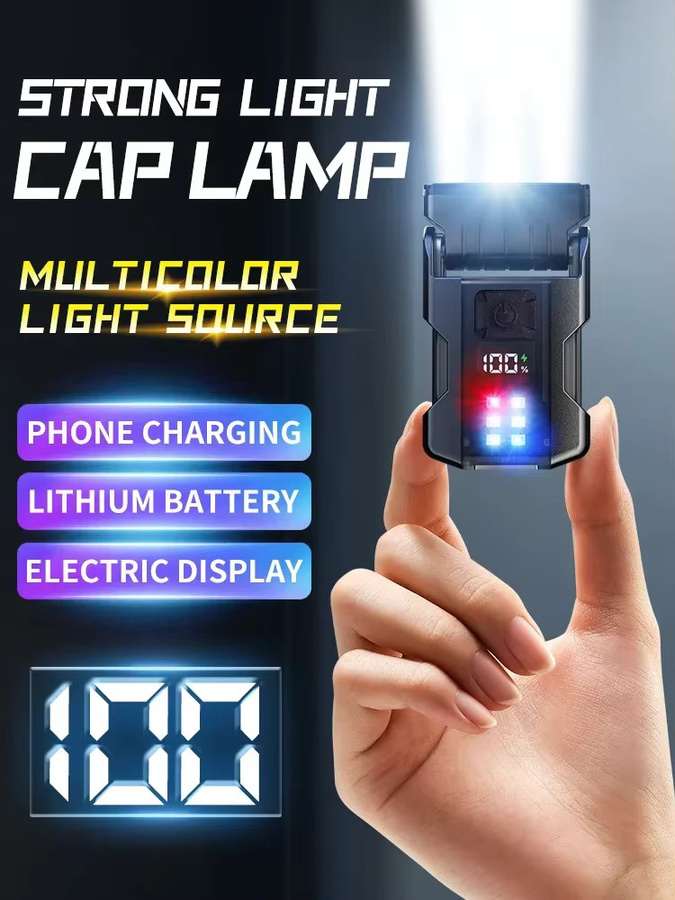 Heinast Mini-LED-Taschenlampe in Schwarz, wiederaufladbare EDC-Taschenlampe mit magnetischem Kappenclip und Schlüsselanhänger-Funktion für Outdoor und Camping - Bild 7
