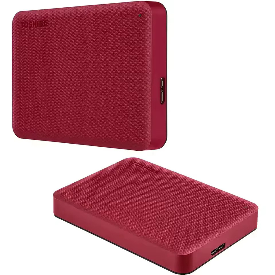 Toshiba Canvio Advanced V10 Externe Festplatte 2TB HDD mit USB 3.0 und USB-C Anschluss in Grün - Bild 2