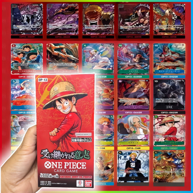Bandai One Piece OPCG TCG Spielkarten, Sammelkarten, Grundspiel / Hauptprodukt - Bild 1