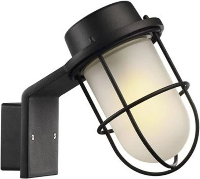 Nordlux Wandleuchte Marina Schwarz Badleuchte IP44 G9 - Bild 1