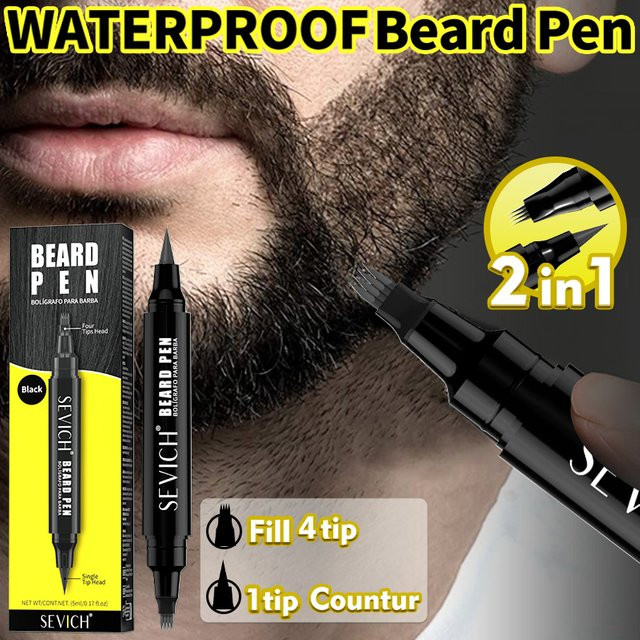 Sevich Bartstift, schwarz/dunkelbraun, 5 ml, Herren - Bild 1