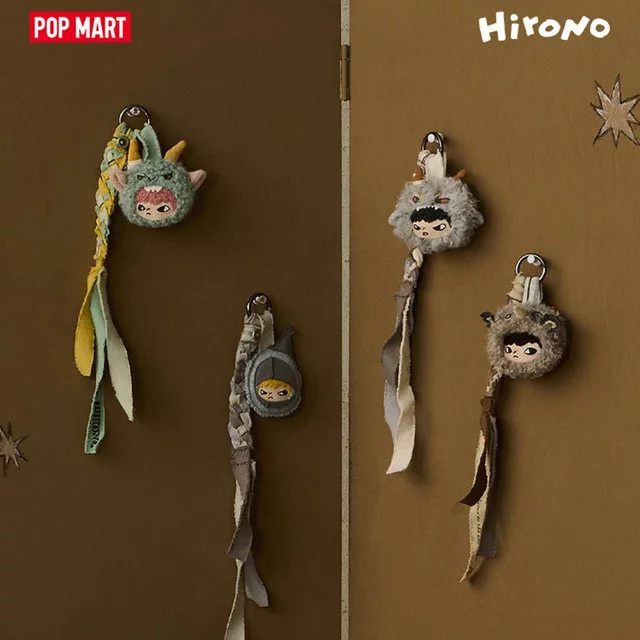 POPMART Hirono Mist Walker, Filz-Hängedekorationen, Actionfigur - Bild 1
