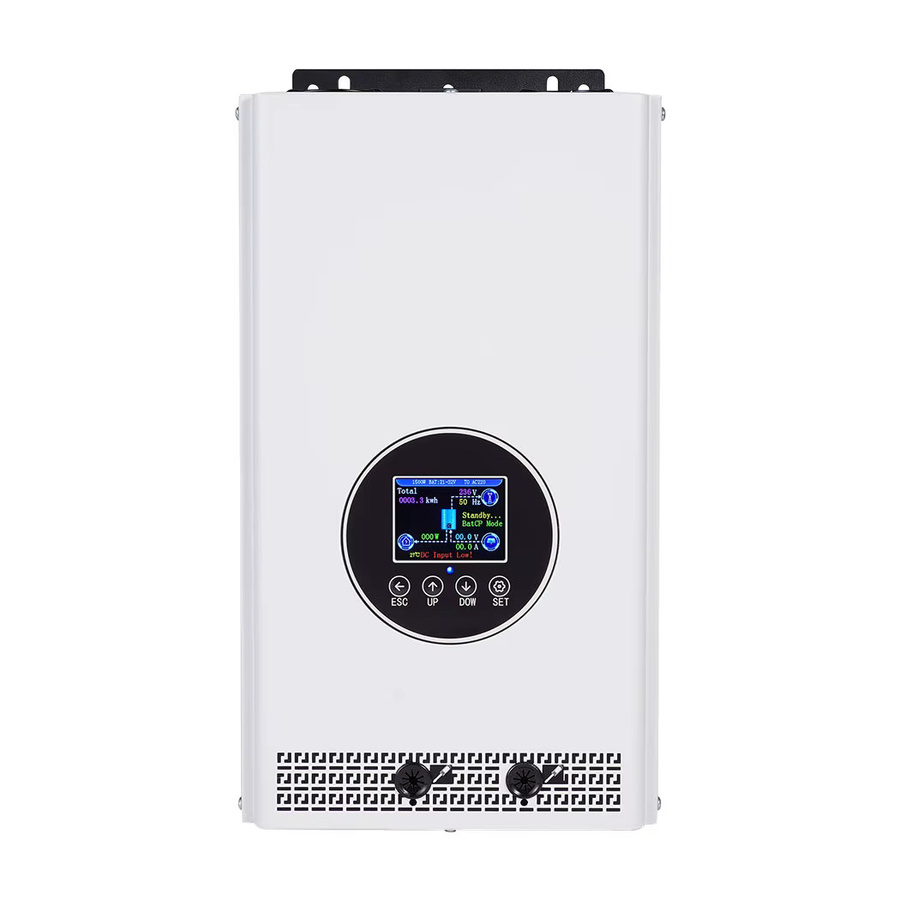 Y&H Netzgekoppelter Wechselrichter Reine Sinuswelle DC55-99V/24-55V zu AC230V für Solarmodule und Batterieentladung in Weiß - Bild 1