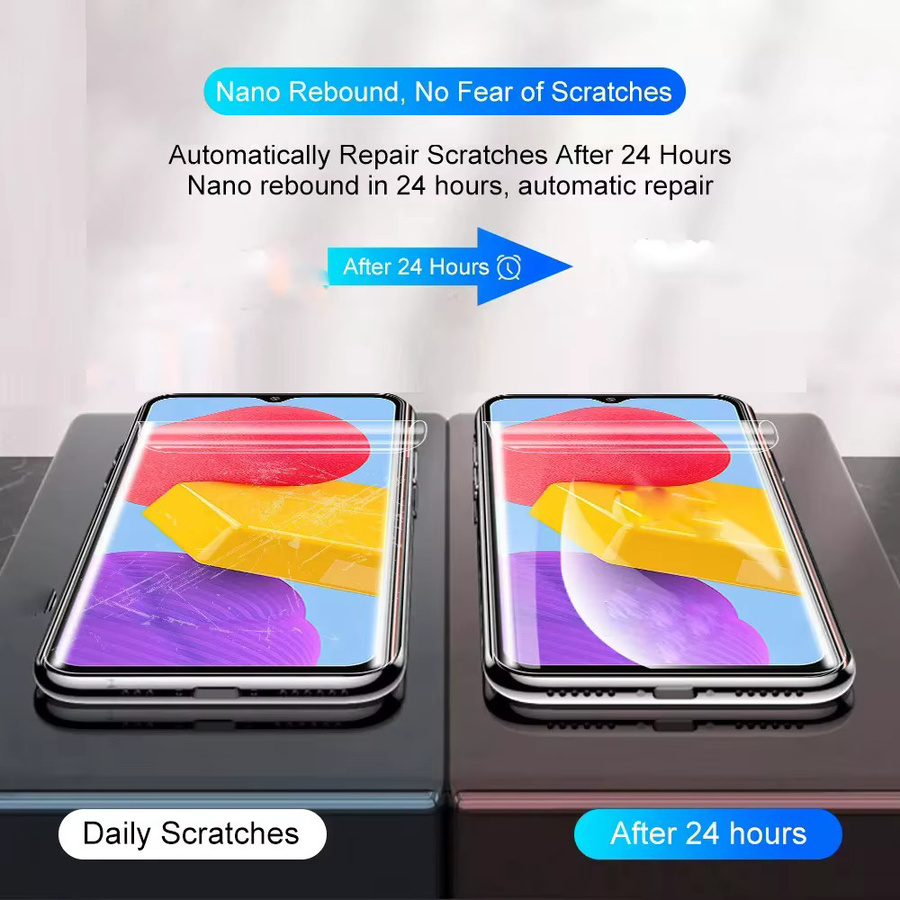 3er-Pack Hydrogel-Displayschutzfolie für Samsung Galaxy S25 S24 S23 S22 S21 Ultra Plus FE A56 A55 A36 A35 A26 A25 A16 A15 5G, transparent - Bild 6