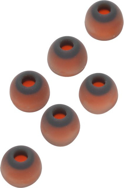 Andoer Silikon-Memory-Schaum-Ohrstöpsel zur Schallisolierung für In-Ear-Kopfhörer mit 4,5 mm bis 6,0 mm Innenloch, 6 Stück, Braun - Bild 1