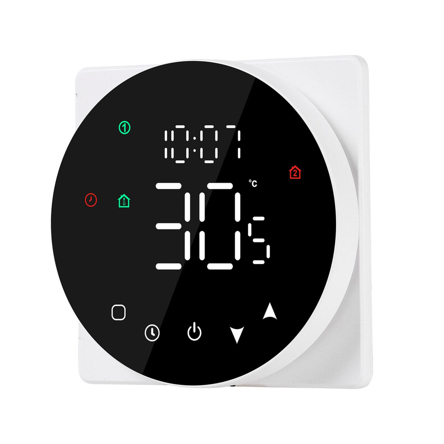 KONNWEI Smart Temperaturregler mit LCD-Anzeige und Touchscreen, Wi-Fi Thermostat für Wasser- und Gas-Kesselgeräte, weiß - Bild 5