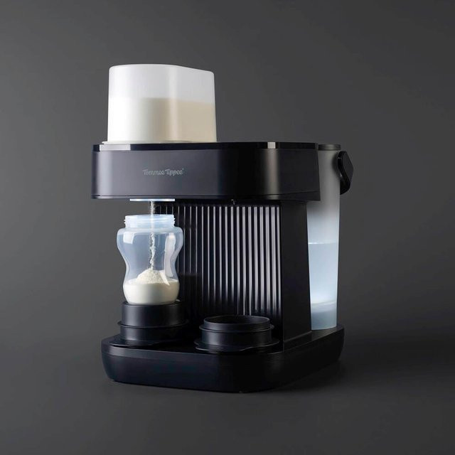 Tommee Tippee Perfect Prep Pro Flaschenzubereiter in Schwarz mit integrierter Waage, Kalkfilter und App-Steuerung - Bild 1