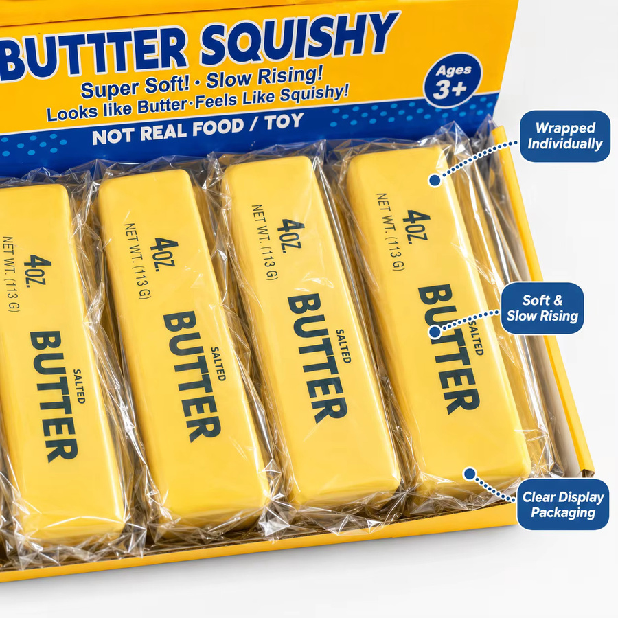 NEEDOH Butterbälle zum Quetschen, Lebensmittelspielzeug - Bild 2
