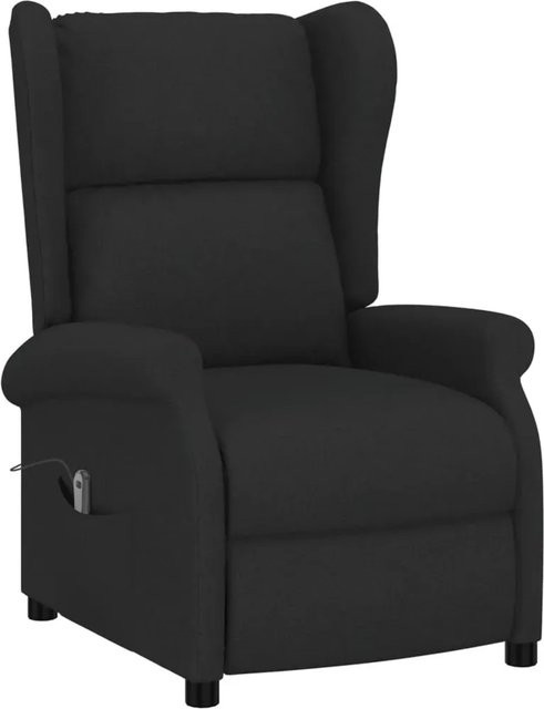 vidaXL Elektrischer Relaxsessel in Schwarz aus Stoff mit Metallrahmen, Höhe: 103,0 cm, Breite: 73,0 cm, Tiefe: 95,0 cm - Bild 1