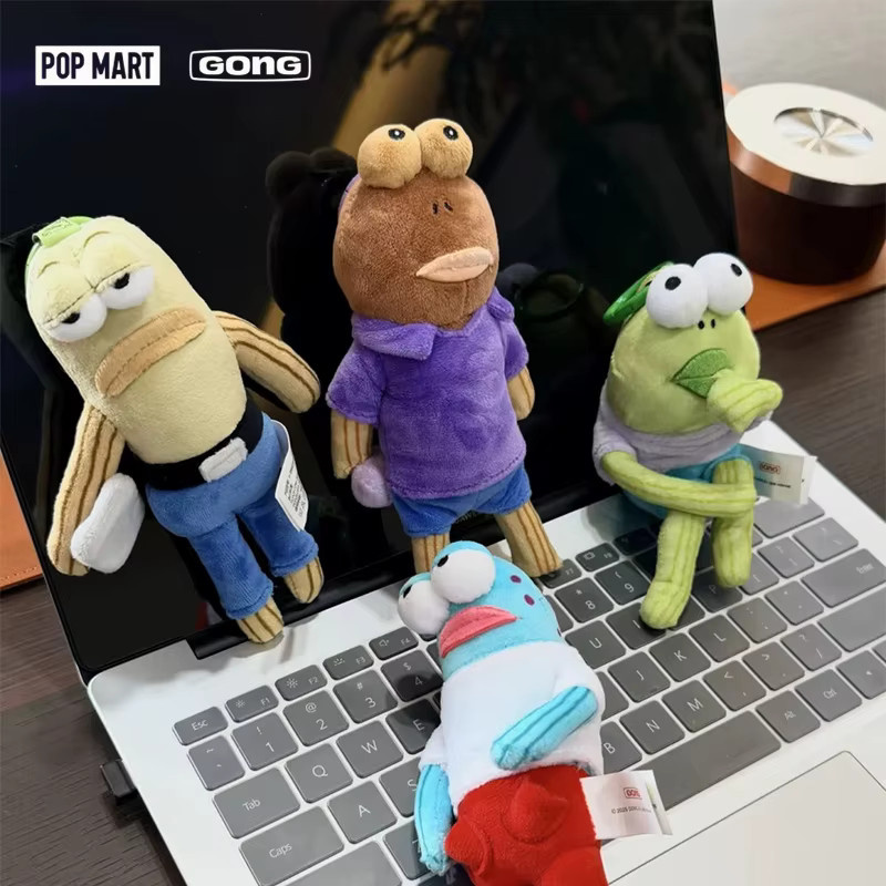 POP MART SpongeBob Schwammkopf Bikini Bottom Bewohner Blind Box Vol.1, Plüschfigur, Rucksackanhänger - Bild 2