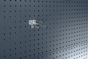 Bott Zangenhalter für Lochplatten in Silber, Länge: 17,5 cm, Draht-Durchmesser: 0,6 cm - Bild 1