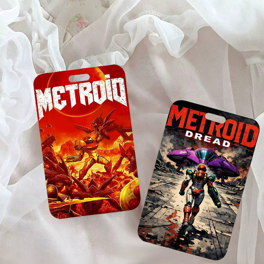 Anhänger Game M-Metroids Kartenhalter Halsband, Schlüsselanhänger - Bild 2