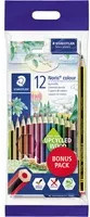 STAEDTLER Noris colour 185 Buntstifte, HB, 6-kant, farbsortiert, 12 Stück, Multicolor - Bild 1