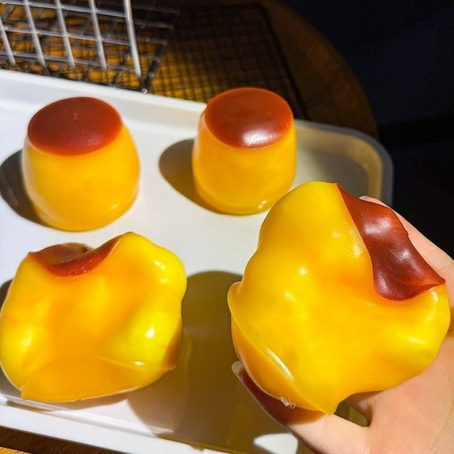 Potdemiel Pudding-förmiges Knackspielzeug, Quetschball, Fidget-Spielzeug - Bild 1