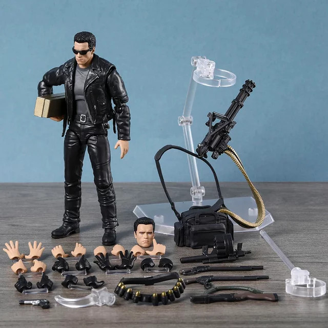 MAFEX Terminator 2: Judgement Day T-800 (T2 Version), Actionfigur - Bild 1
