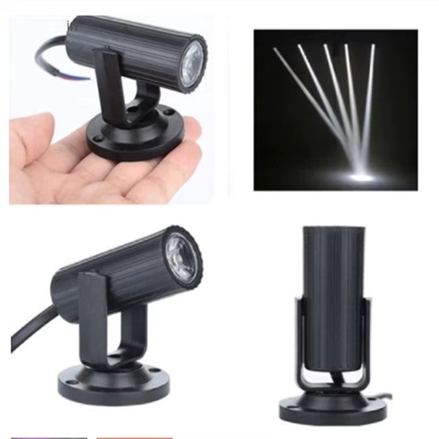 AVACOM RGB LED Schienenbeleuchtung Strahler in Schwarz mit 1W für Bar, Restaurant und Party - Bild 4