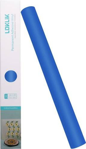 Loklik Permanent haftende Vinylfolie in Blau, Breite: 30,5 cm, Länge: 180 cm - Bild 1