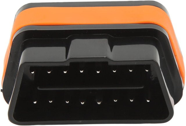 Fishine OBD2 Autodiagnose Bluetooth 3.0 für iOS und Android mit Echtzeitanzeige des Öldrucks in Grau - Bild 1