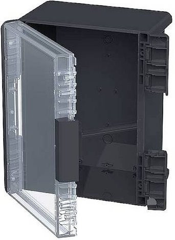 Bopla Bocube Outdoor-Gehäuse aus Polycarbonat in Graphitgrau RAL 7024, B/T/H: 23,9 x 30,0 x 16,0 cm - Bild 1
