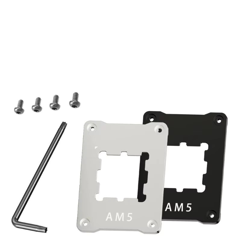 SAFENH Aluminium Universal AM5 AMD CPU Biege Korrektur Abdeckung in Silber oder Schwarz - Bild 3