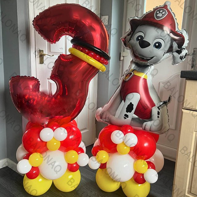 Paw Patrol Ballon, Kinderpartyzubehör, 47 Stück - Bild 1