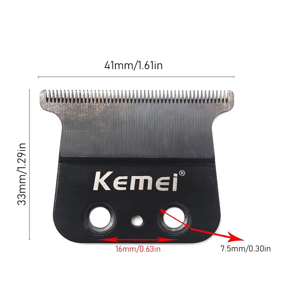 Kemei Austauschbare Klinge Schneidkopf für Haarschneidemaschine KM-2293 - Bild 2