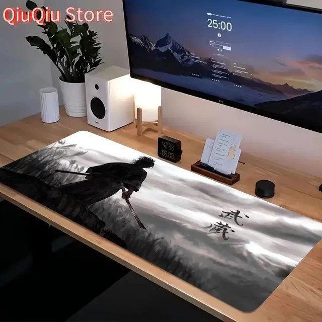 Potdemiel Japan Samurai Anime Mauspad XXL für PC Gaming und Schreibtisch - Bild 1