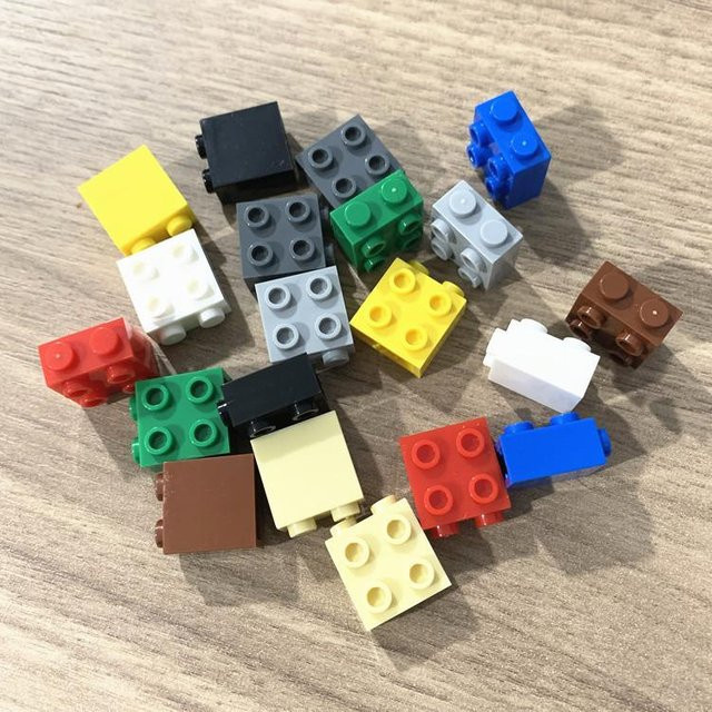 Yiran toy 22885 Modifiziert 1x2x1 2/3 Baustein, 20-teiliges Set, ab 6 Jahren - Bild 1