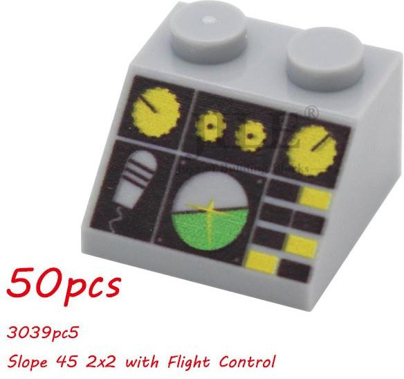 Kidsly MOC Stadt Ziegel Fliesen Bausteine Kit, 50-teiliges Set, ab 6 Jahren - Bild 1