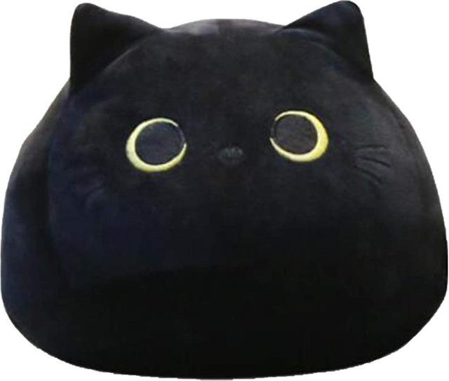 WW Clothing Schwarze Katze Plüschtier, schwarz, ab 3 Jahre - Bild 1