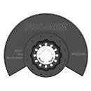 Projahn Segmentsägeblatt für Holz und Metall mit Starlock Anschluss, Bimetal, Schwarz, Durchmesser: 85 mm - Bild 2