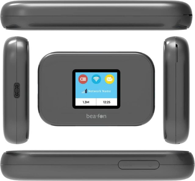 Beafon MR3 Mobiler 4G LTE Router in Schwarz - Bild 2