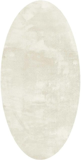 vidaXL Bereichsteppich HUARTE Oval in Beige aus Polyester, B: 100 cm, L: 200 cm - Bild 1