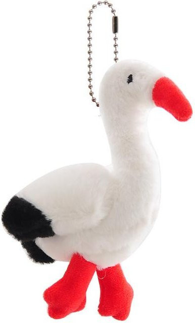 Yiran Health & Beauty Pelikan Schwan Plüschtier, Weiß, 12cm - Bild 1