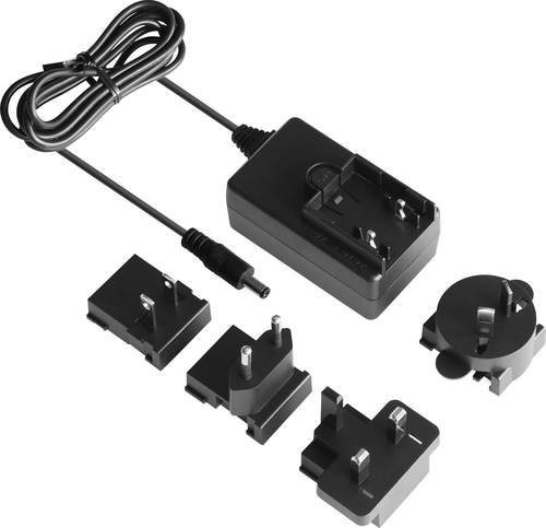 Dehner Elektronik Steckernetzteil ATM 012T-W120V, 12V/1A/12W, Schwarz - Bild 1