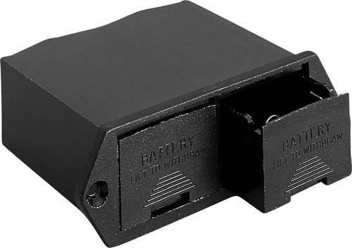 Bulgin BX0026 Batteriehalter für 2x 9V Block mit Lötanschluss in Schwarz, L x B x H: 57 x 85,6 x 29 mm - Bild 1
