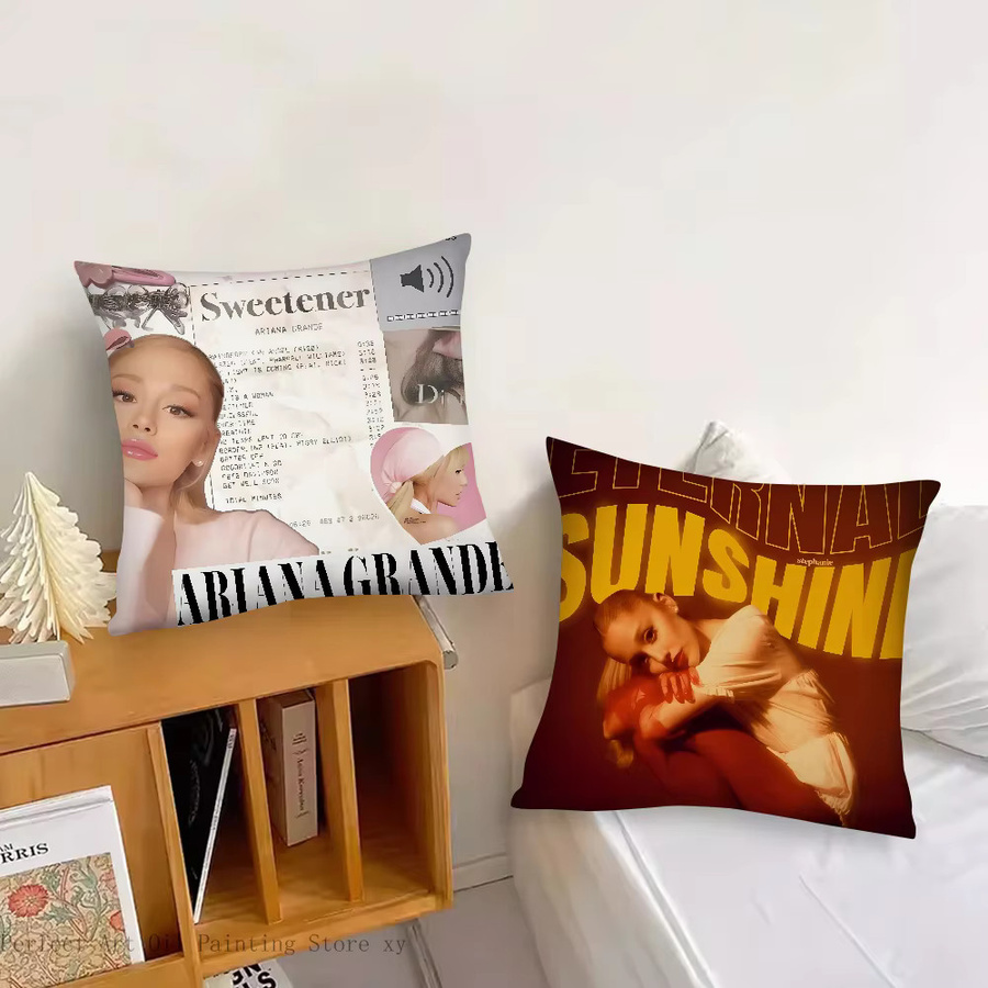 Arianas Singer G-Grande Kissenbezug für Sofa und Wohnzimmer in Aesthetic Design - Bild 2