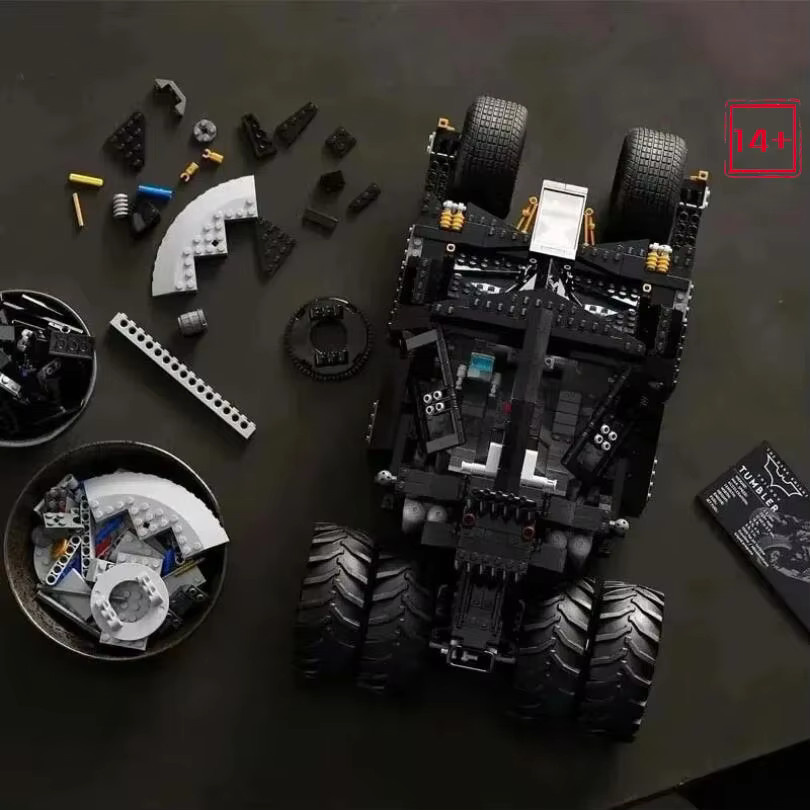 Chariot Dark Knight Batmobile, Modellbausatz, 2049 Teile, ab 14 Jahren - Bild 3
