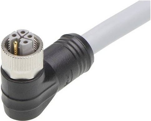 Molex 1205000208 Sensor-Aktor-Steckverbinder konfektioniert in Schwarz und Grau aus Kunststoff - Bild 1