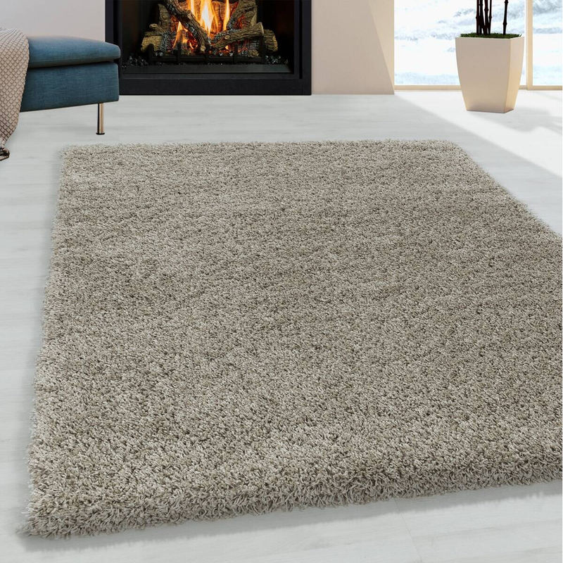 Ayyildiz Hochflorteppich Sydney 3000 Natur Beige, B/L: 200 x 290 cm - Bild 3