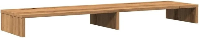vidaXL Monitorständer Artisan-Eiche in Braun aus Holzwerkstoff, B/T/H: 100 x 27 x 10 cm - Bild 1