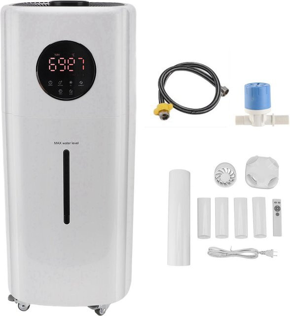 TOMTOP JMS Luftbefeuchter für das ganze Haus in Weiß mit 21l Tank, 2000 ml/h Leistung und Timer-Funktion - Bild 1
