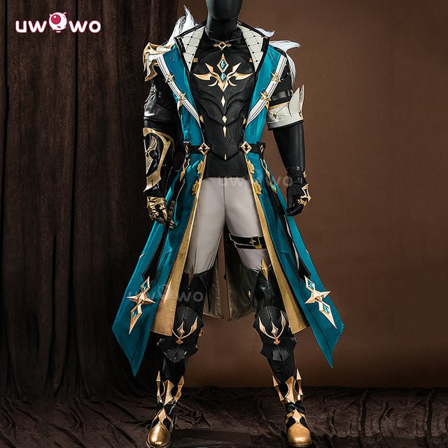 UWOWO Genshin Impact Varka Mondstadt Männliches Cosplay-Kostüm - Bild 1